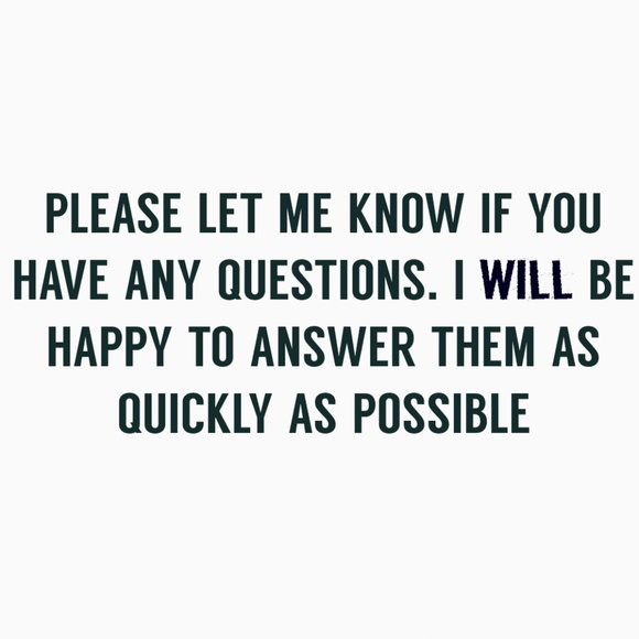 LIKE THIS POST TO BOOKMARK MY CLOSET - Picture 3 of 4